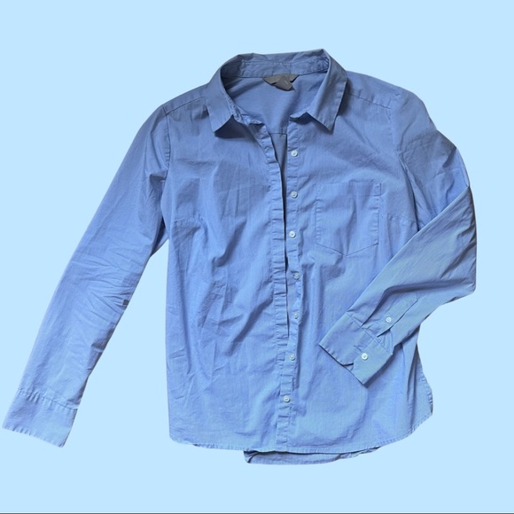 H&M Pinstripe Button Down Size 8. - Picture 2 of 3